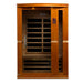 reforested Canadian Hemlock wood sauna