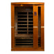 reforested Canadian Hemlock wood sauna
