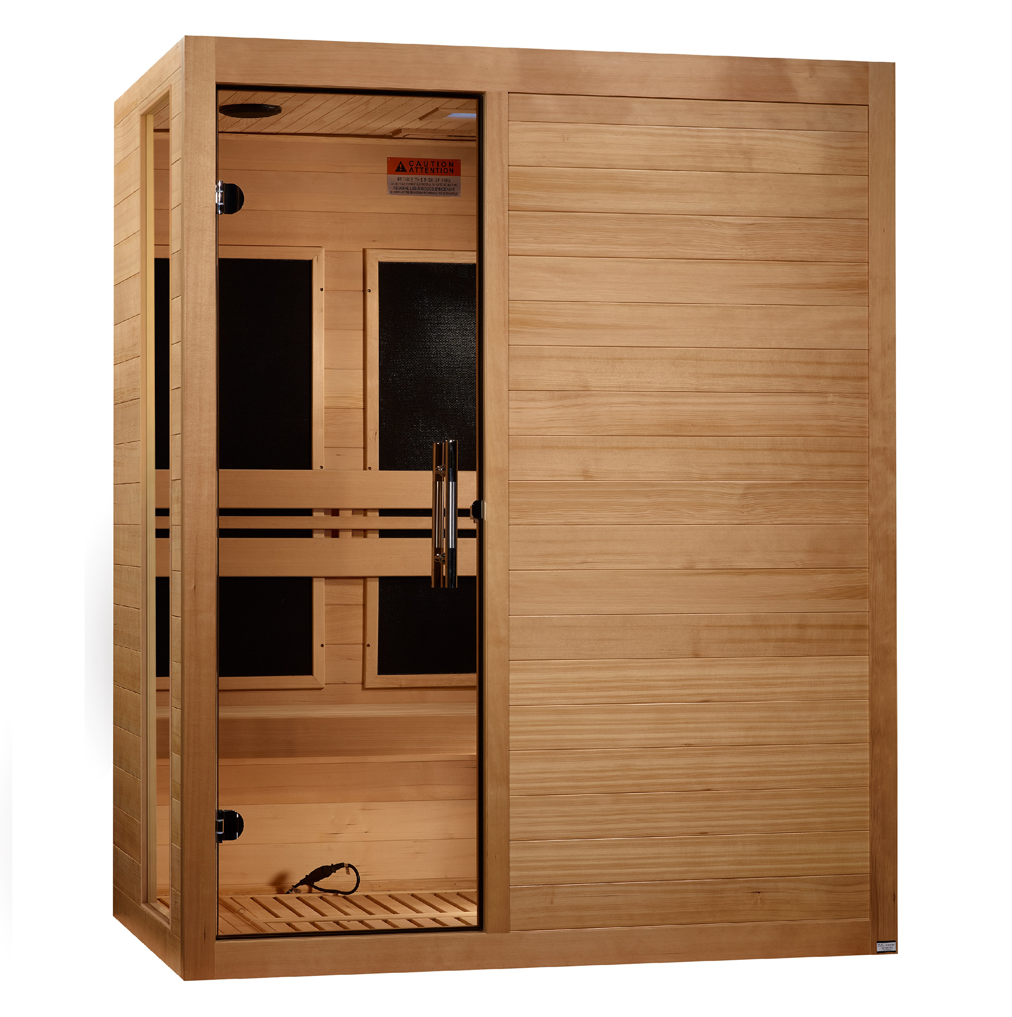 Golden Designs Toscana 3 Person Infrared Sauna DYN631505 Elite