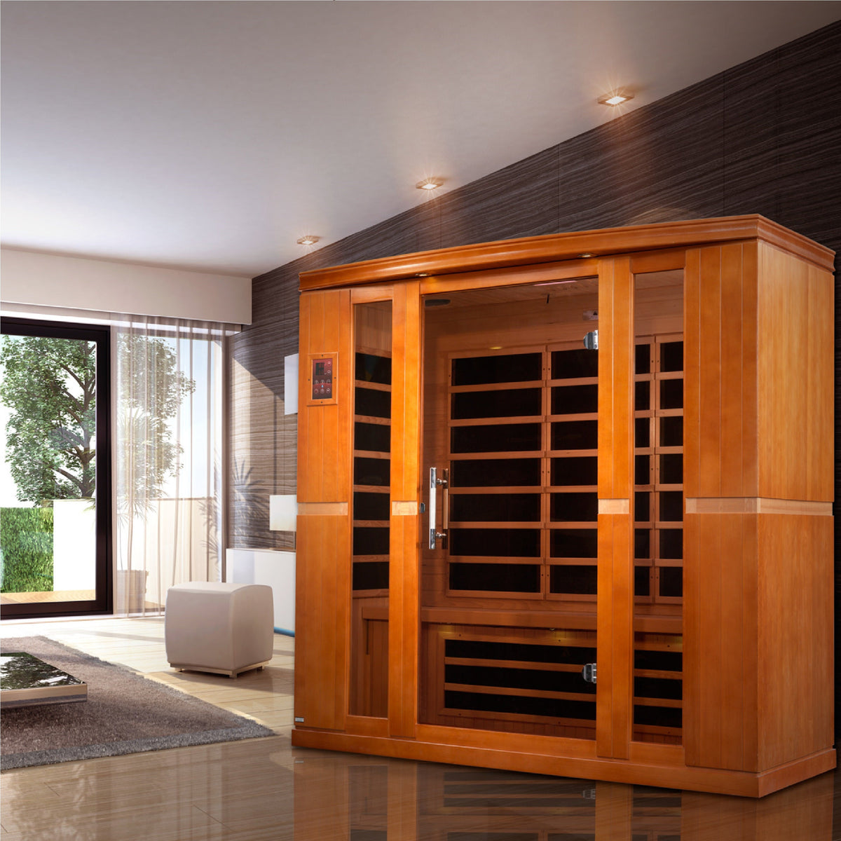 Golden Designs Far IR Sauna Ultra Low EMF DYN644001 Elite