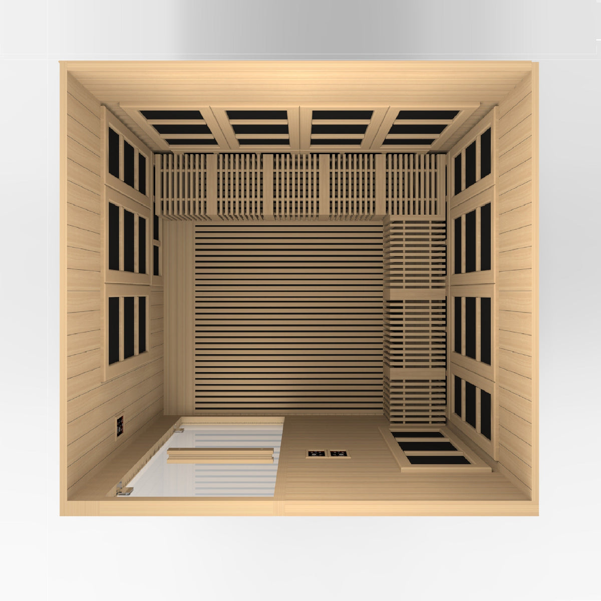 Golden Designs FAR IR Sauna Near Zero EMF 8 Person GDI688002 Elite