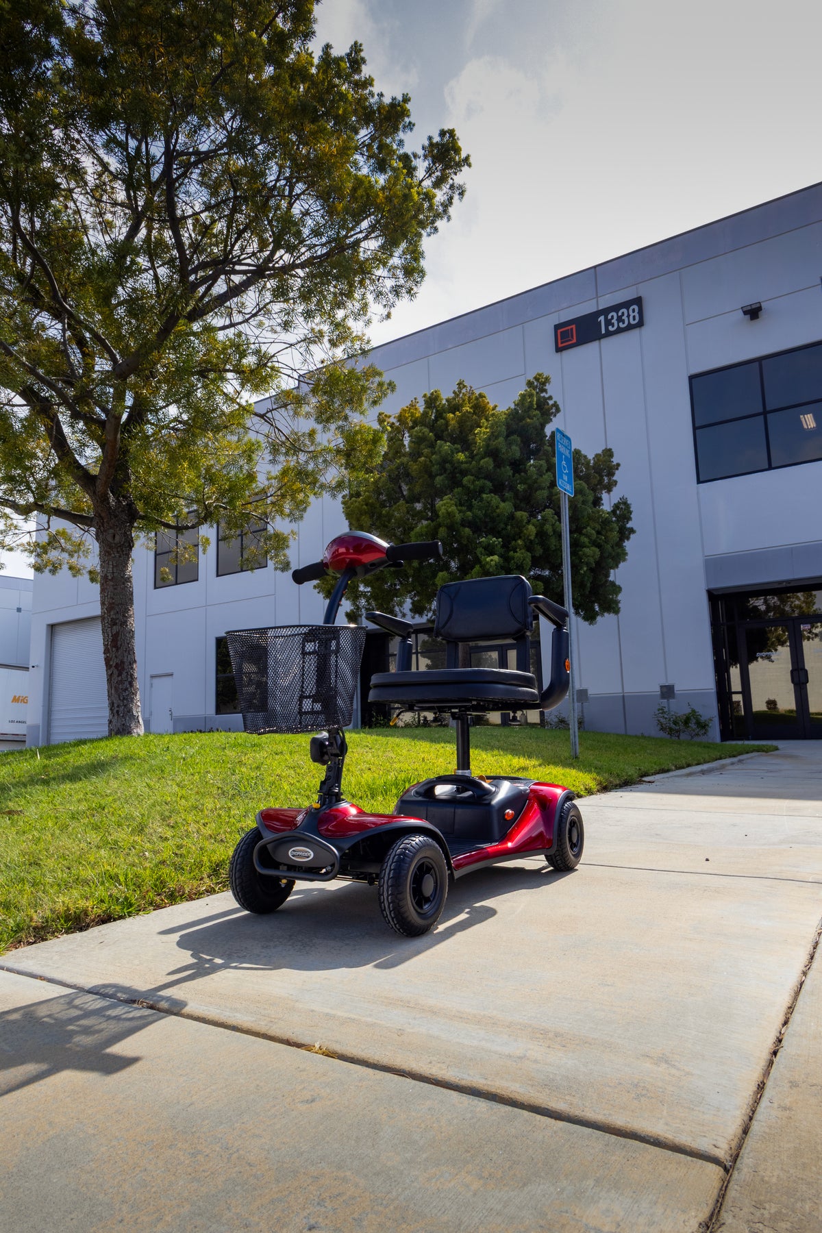 SHOPRIDER - Dasher 4 Lightweight 4-Wheel Mobility Scooter