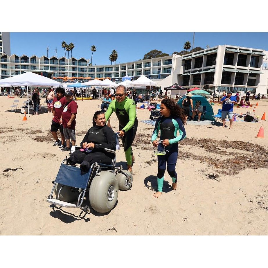 DB Reclining All–Terrain Beach Wheelchair
