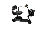 Echo + lightweight travel mobility scooter with front basket