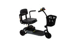 Echo + lightweight travel mobility scooter with front basket