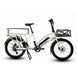 EUNORAU Max-Cargo 2.0 48V 750W Long-Tail Cargo eBike 440lbs 80mi
