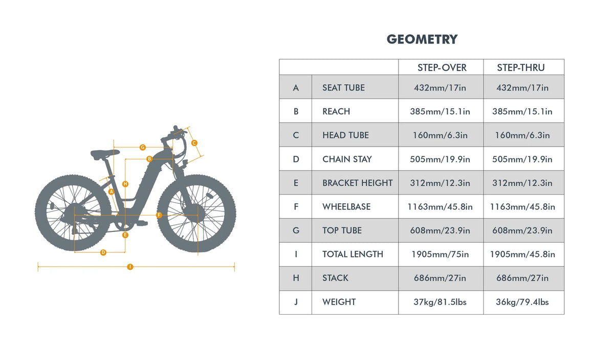 EUNORAU Fat-AWD 2.0 48V Dual 500W Motor Fat Tire eBike 80mi LG