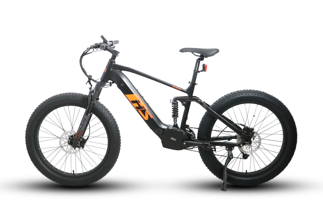 EUNORAU Fat-HS Hunter X8 48V 1000W BAFANG Mid-Drive Fat eBike