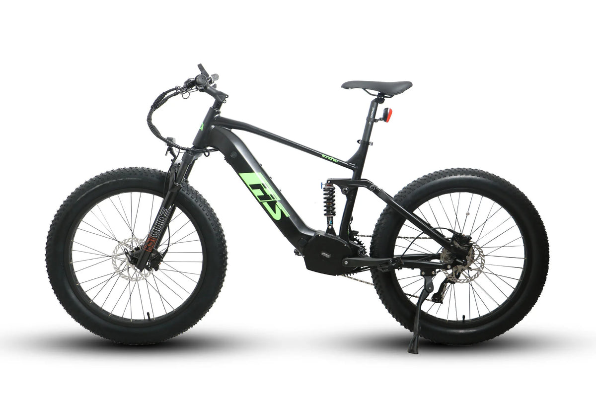 EUNORAU Fat-HS Hunter X8 48V 1000W BAFANG Mid-Drive Fat eBike
