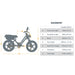 EUNORAU Flash Lite ST 52V 750W Fat Tire eBike 100mi Dual Battery