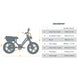 EUNORAU Flash Lite ST 52V 750W Fat Tire eBike 100mi Dual Battery