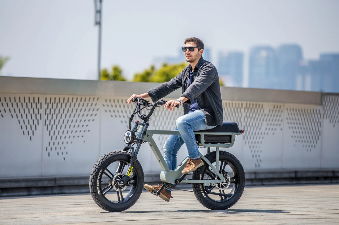 EUNORAU Flash Lite 2.0 52V 750W Rear Drive Triple Battery 220mi