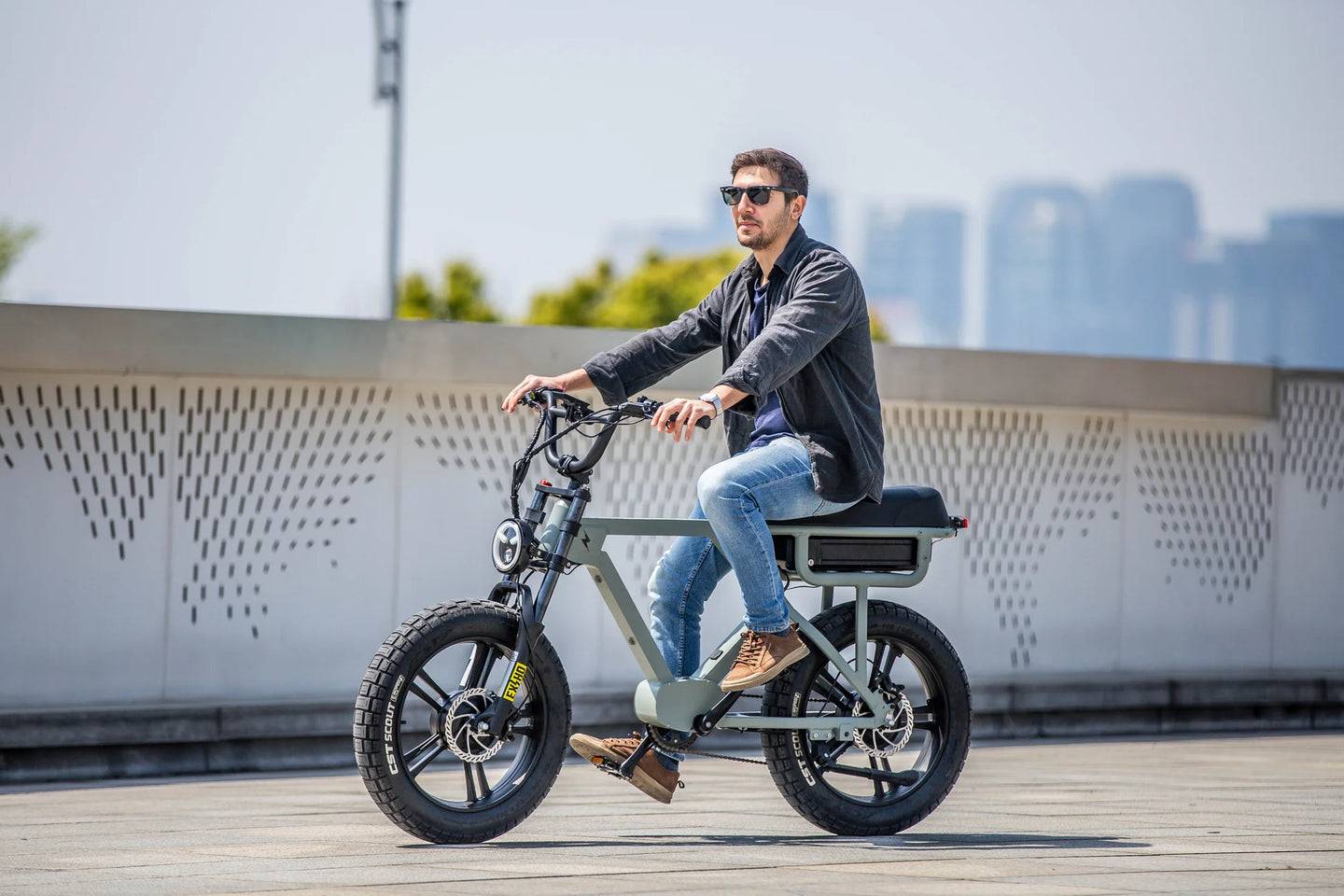 EUNORAU Flash Lite 2.0 52V 750W Rear Drive Triple Battery 220mi