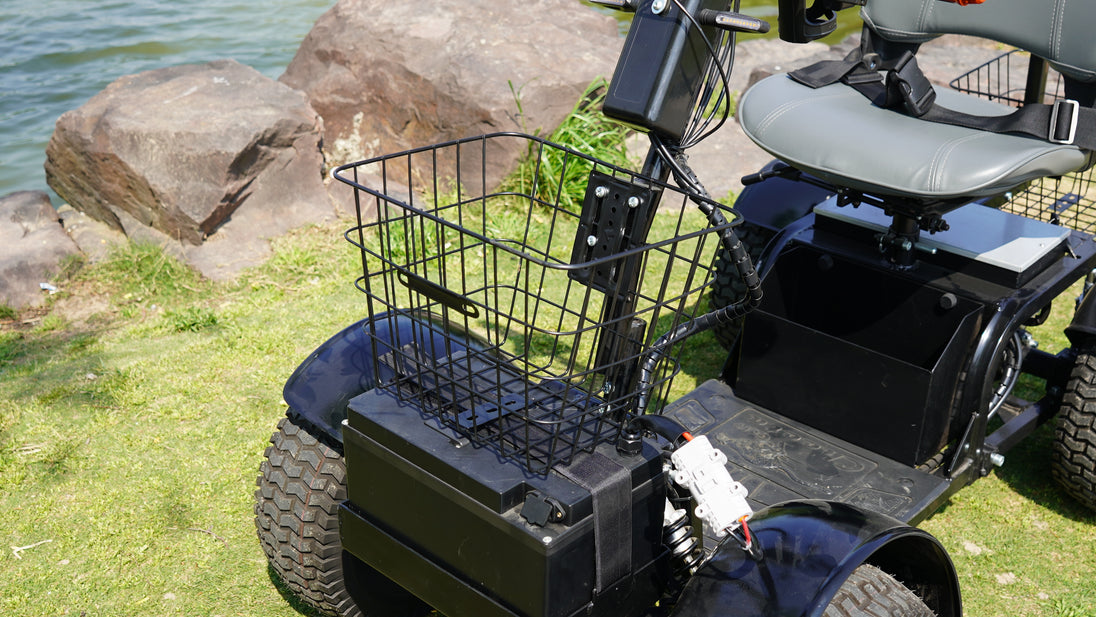 Green Transporter Cheeta Ninja all-terrain mobility scooter
