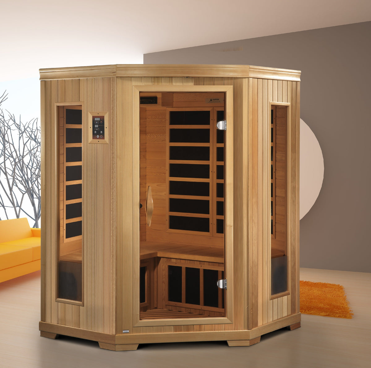Golden Designs Low EMF Far IR Sauna GDI335601