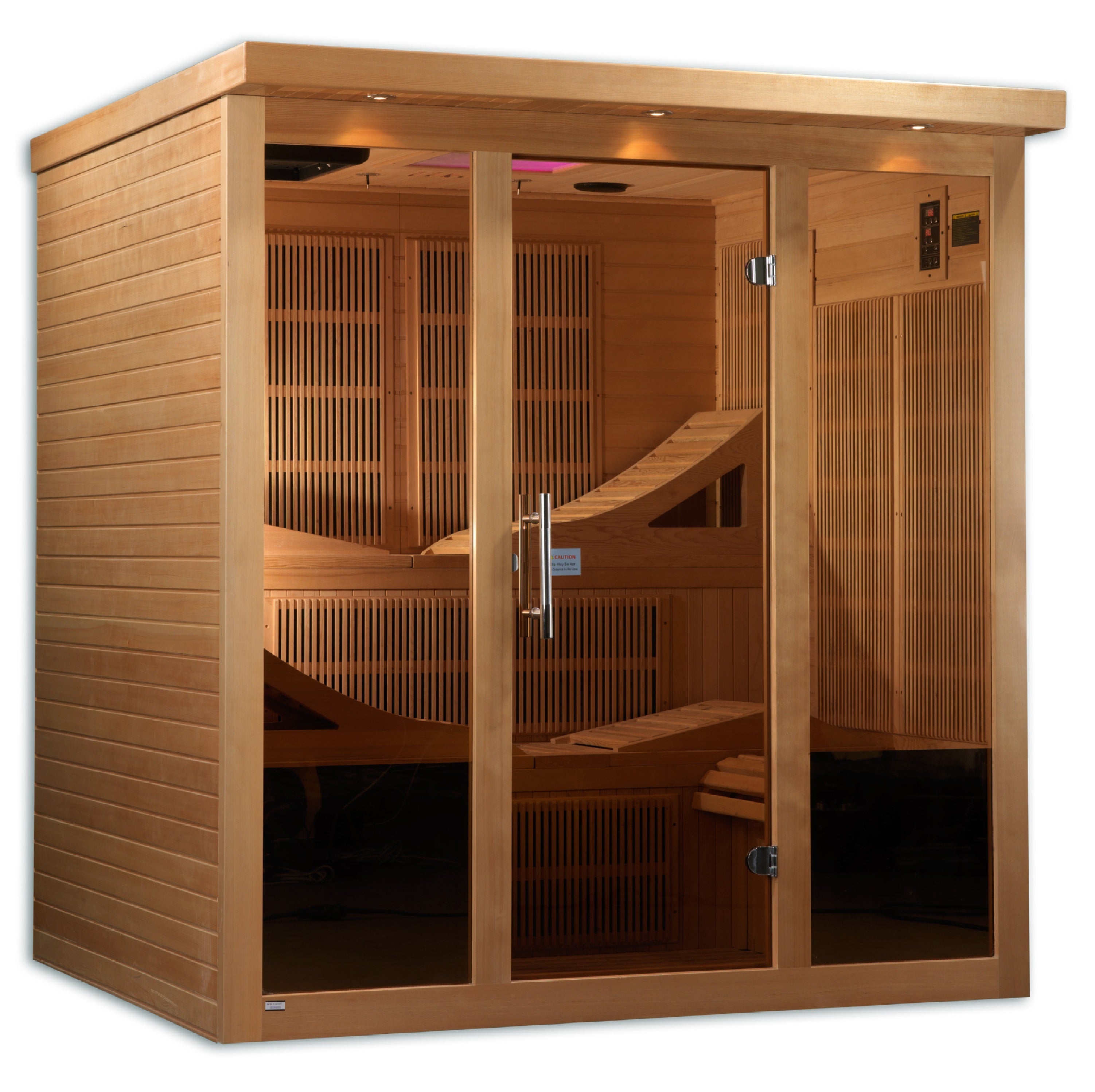 Golden Designs Far Infrared Sauna Near Zero EMF GDI699601 Elite