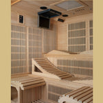 Golden Designs Far Infrared Sauna Near Zero EMF GDI699601 Elite
