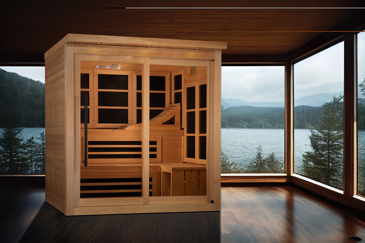 Golden Designs Far IR Sauna Near Zero EMF GDI699602 Elite