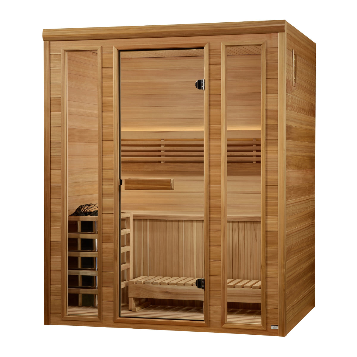 Golden Designs Traditional Steam Sauna 3 Person GDI703001