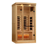 Golden Designs Full Spectrum Sauna with Himalayan Salt Bar GDI801003