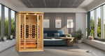 Golden Designs Full Spectrum Sauna with Himalayan Salt Bar GDI802003