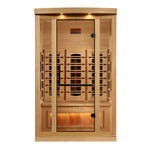 Golden Designs Full Spectrum Sauna with Himalayan Salt Bar GDI802003