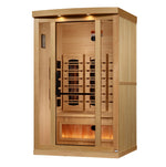 Golden Designs Full Spectrum Sauna with Himalayan Salt Bar GDI802003