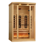 Golden Designs Full Spectrum Sauna with Himalayan Salt Bar GDI802003