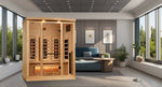 Golden Designs Full Spectrum Sauna with Himalayan Salt Bar GDI803003