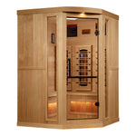 Golden Designs Full Spectrum Sauna with Himalayan Salt Bar GDI803503