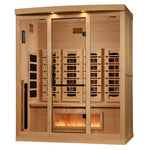 Golden Designs Full Spectrum Sauna with Himalayan Salt Bar GDI804003