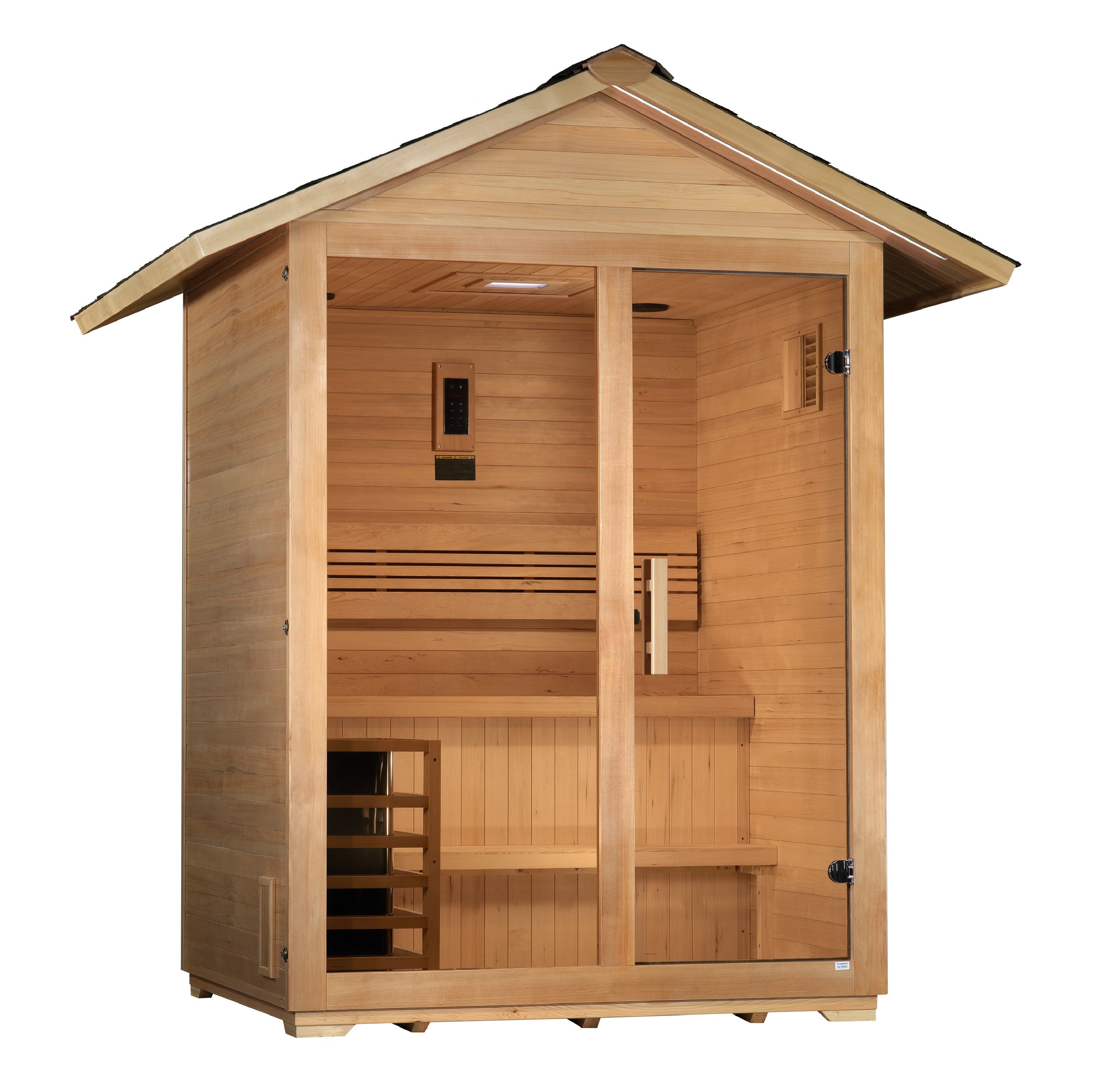 Golden Designs Outdoor Sauna 3 Person GDI810301
