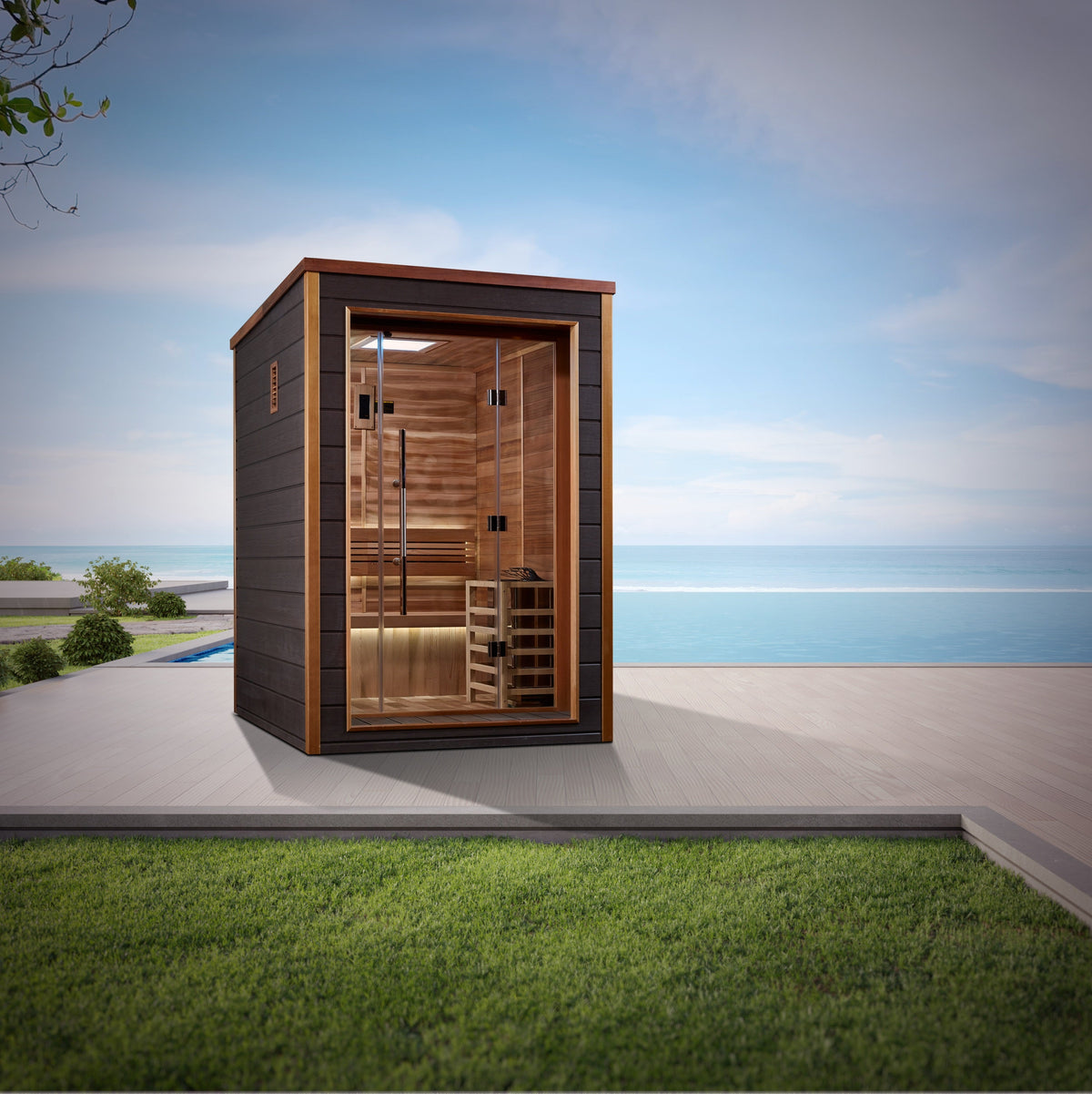 Golden Designs Traditional Sauna for 2 People GDI820201