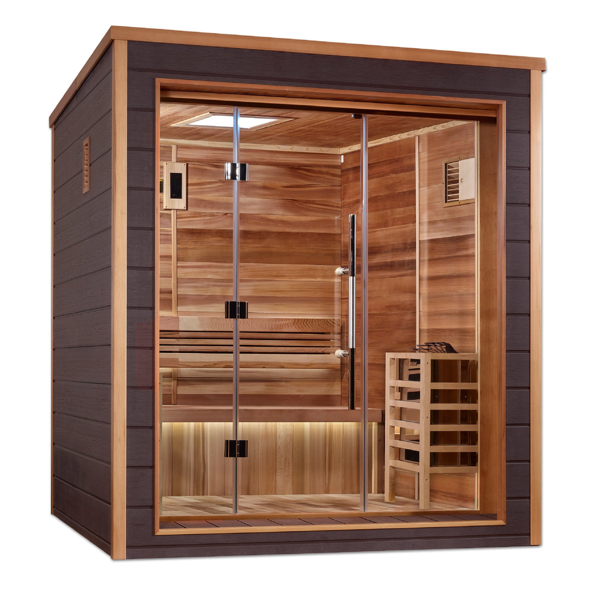Golden Designs Traditional Sauna for 3 People GDI820301