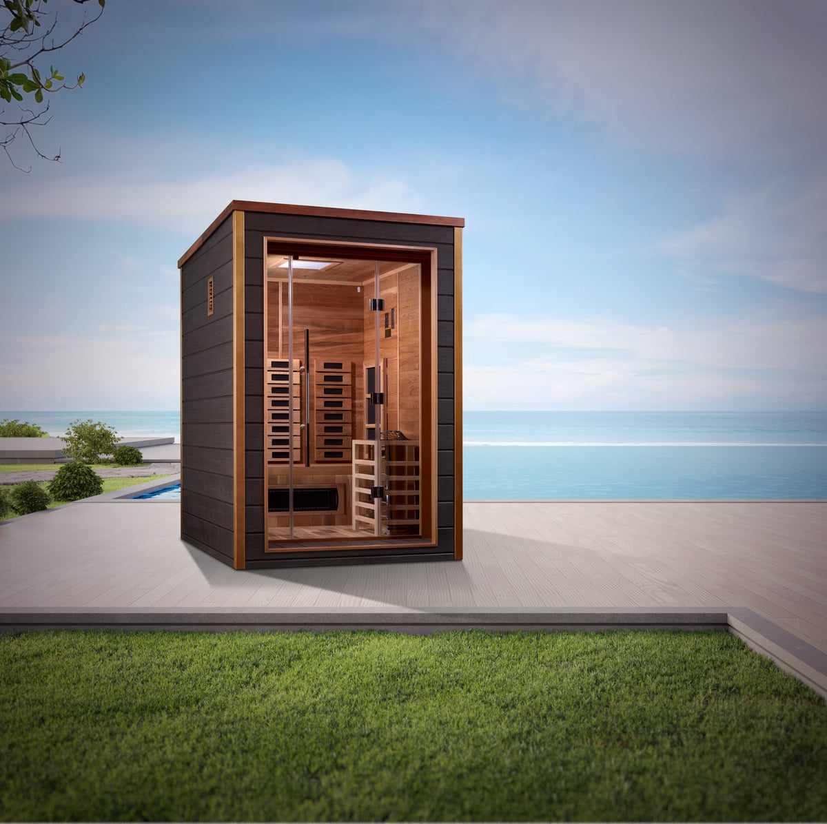 Golden Designs Hybrid Full Spectrum Sauna GDI822201