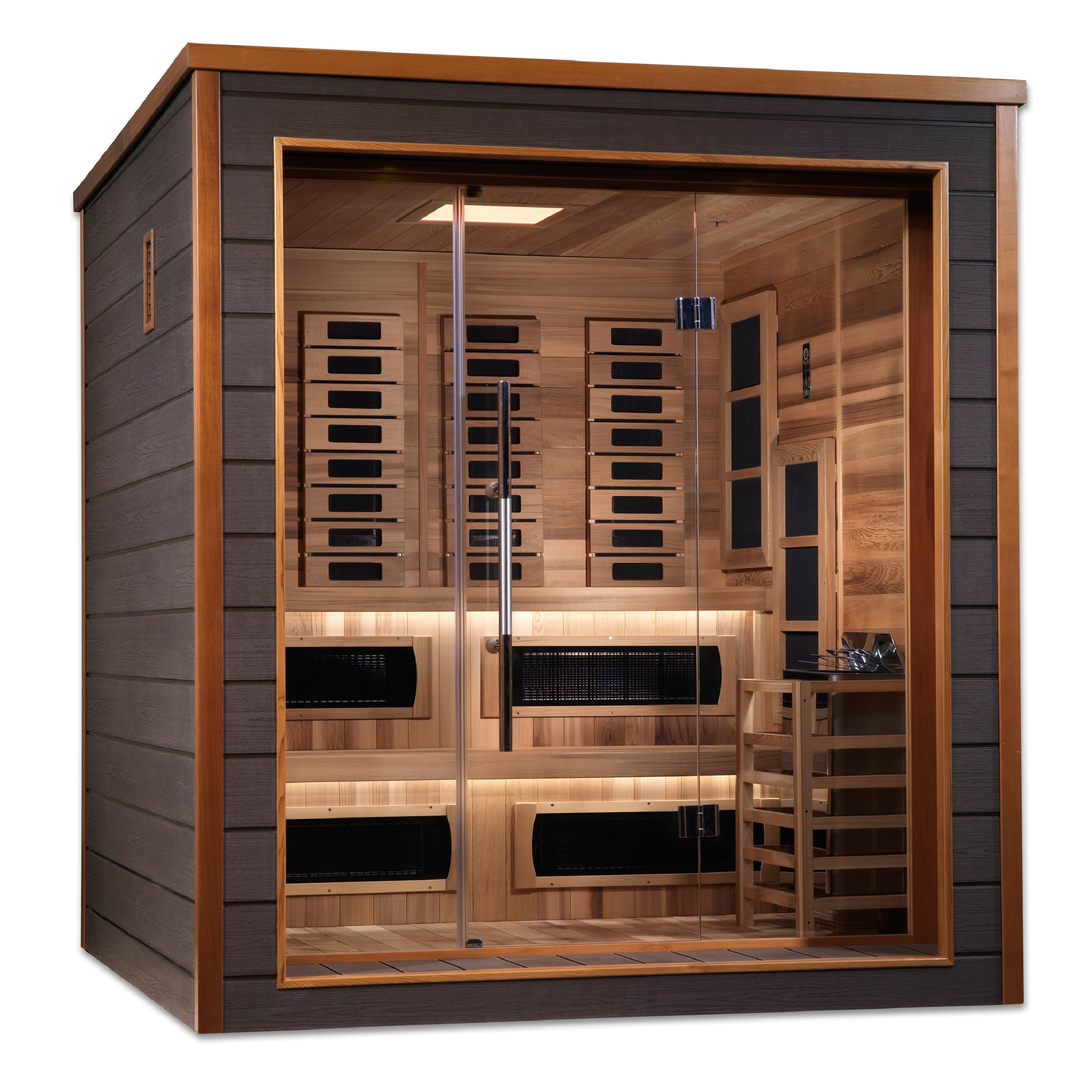 Golden Designs Hybrid Full Spectrum Sauna GDI822601