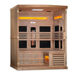 Golden Designs Full Spectrum Sauna with Himalayan Salt Bar GDI823001