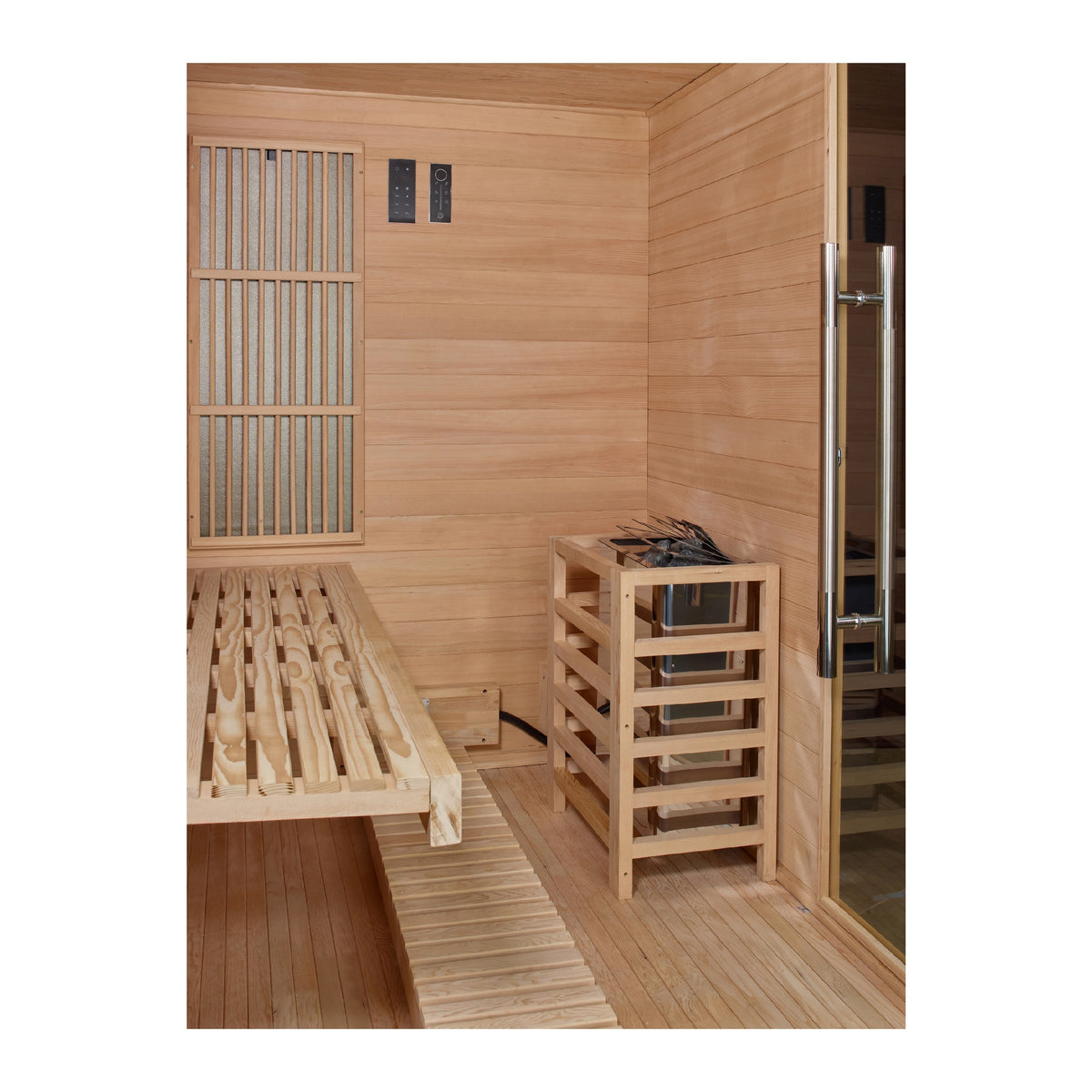 Golden Designs Hybrid Sauna Full Spectrum Harvia Stove GDI833001