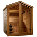 Golden Designs Outdoor Traditional Sauna 6 Person GDI850601