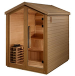 Golden Designs Outdoor Traditional Sauna 6 Person GDI850601