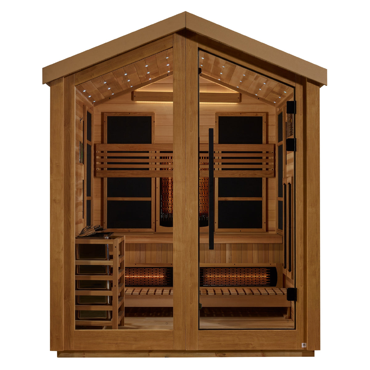 Golden Designs Outdoor Sauna 3 Person GDI852301