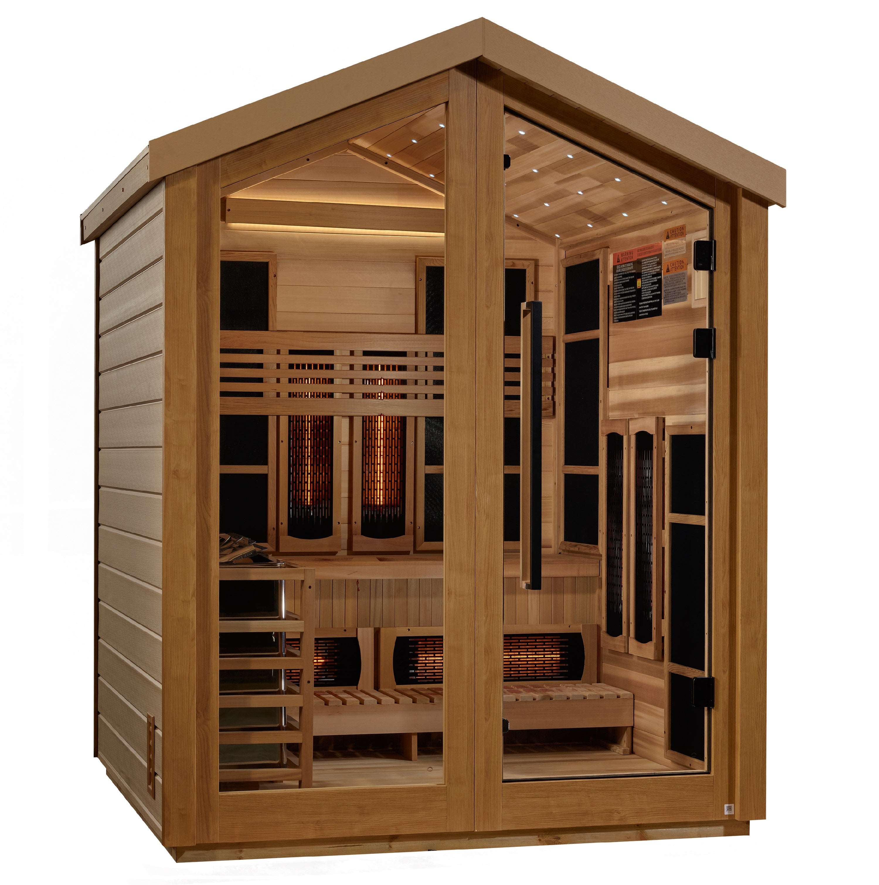 Golden Designs Outdoor Sauna 3 Person GDI852301