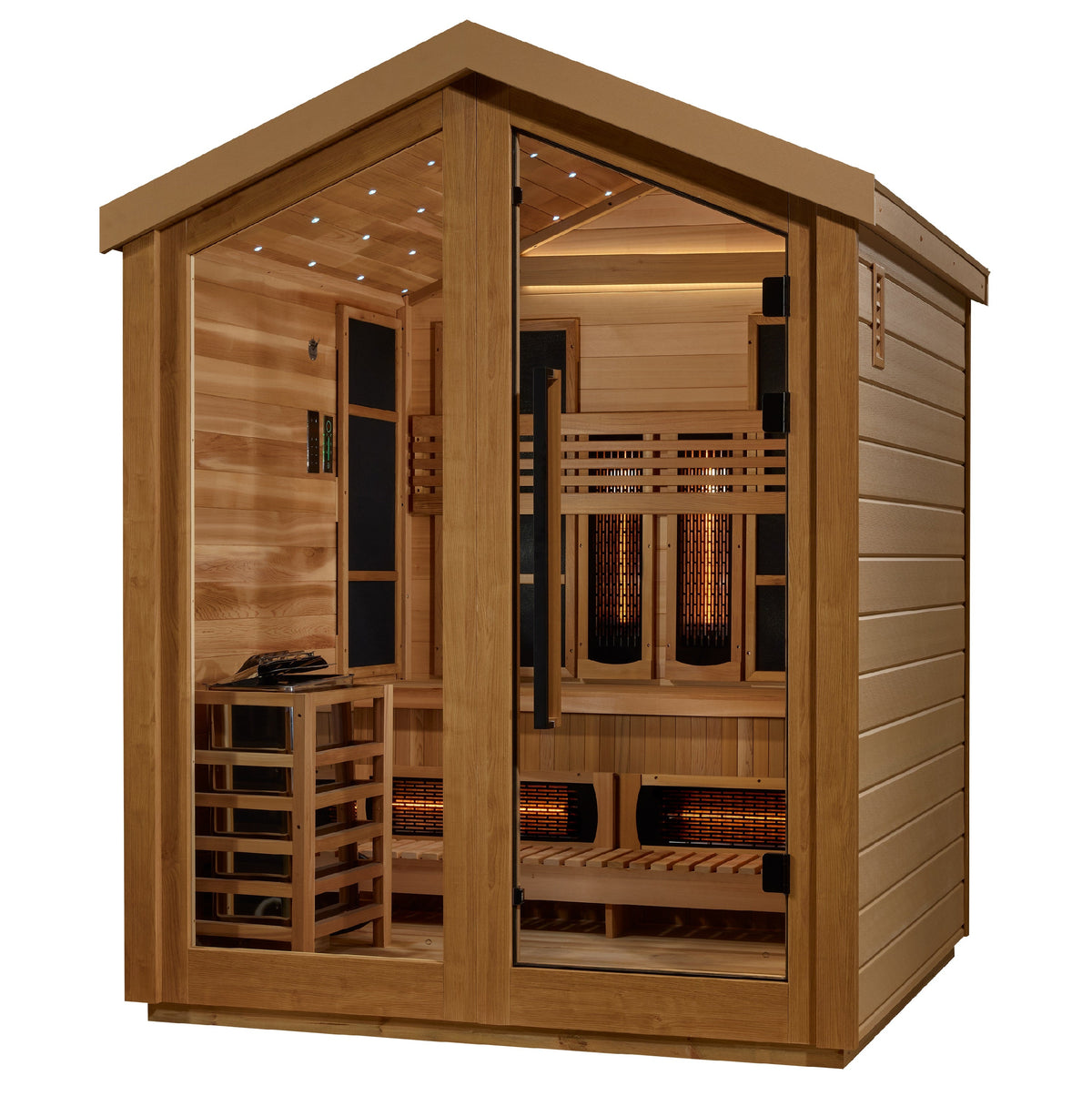 Golden Designs Outdoor Sauna 3 Person GDI852301