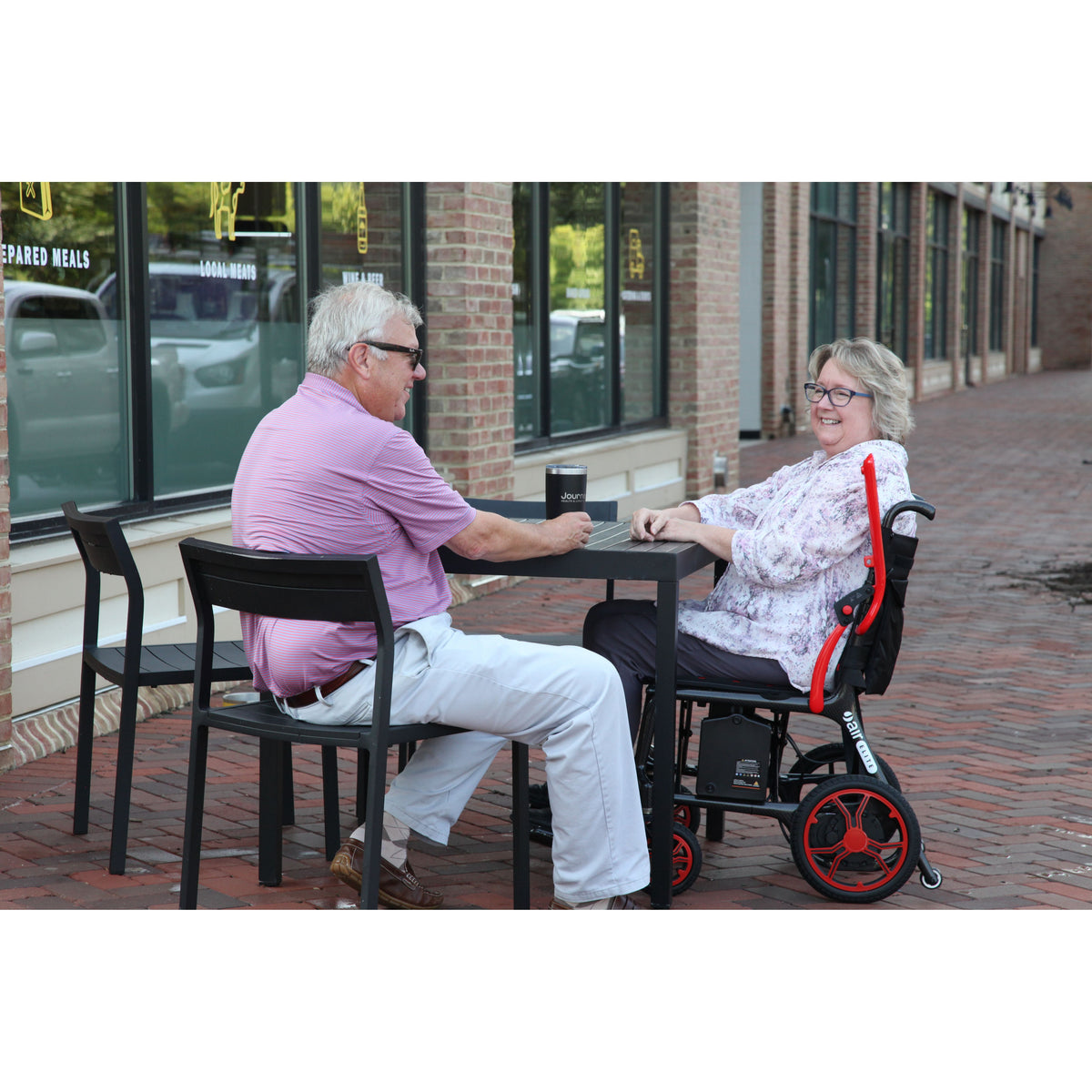 Journey Air Elite folding power chair – image 9