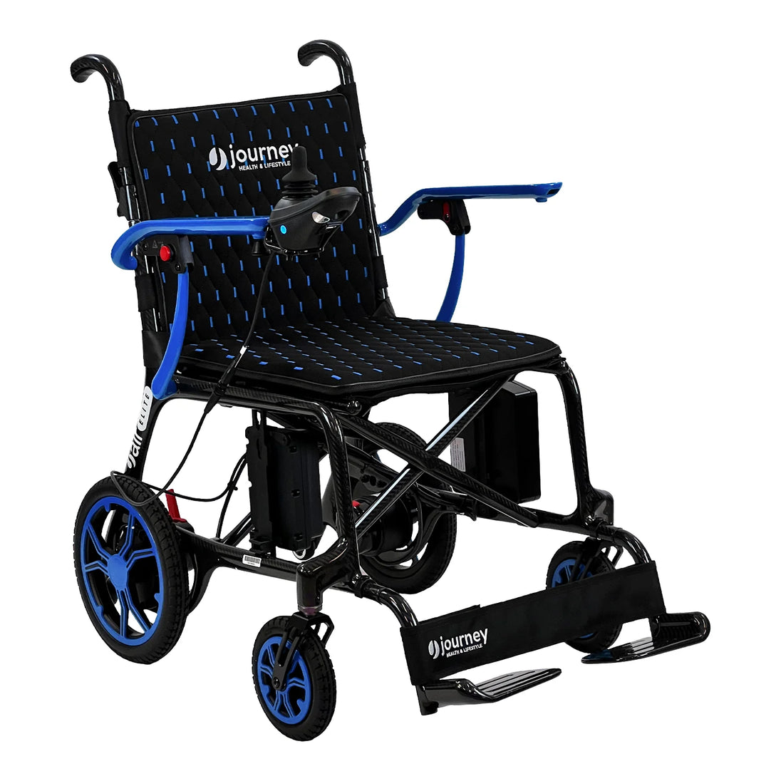 Blue Journey electric wheelchair model