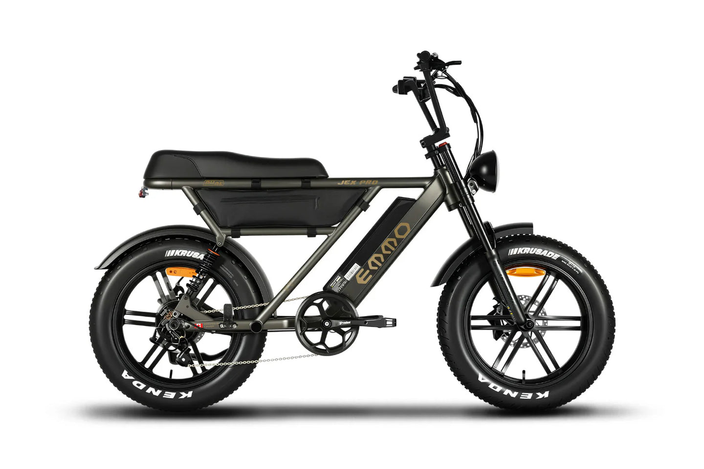 EMMO Jex Pro Full Suspension Moped Style Fat Tire Electric Bike