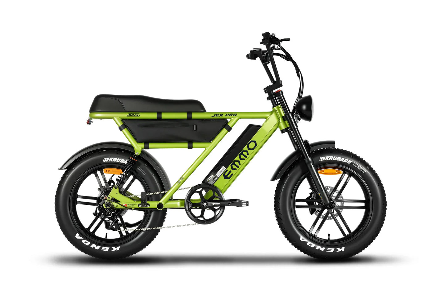 EMMO Jex Pro Full Suspension Moped Style Fat Tire Electric Bike