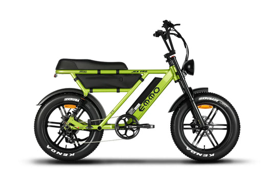 EMMO Jex Pro Full Suspension Moped Style Fat Tire Electric Bike