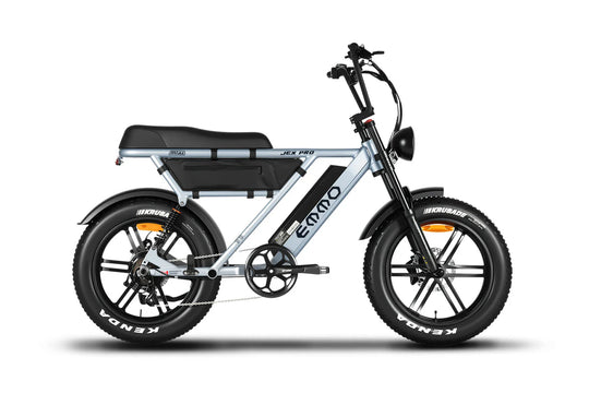 EMMO Jex Pro Full Suspension Moped Style Fat Tire Electric Bike