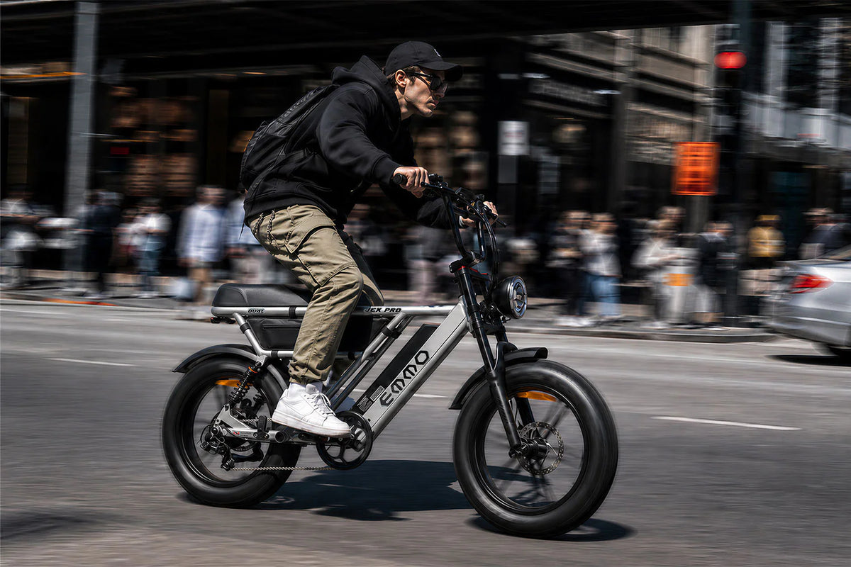 EMMO JEX PRO EBIKE Premium Full Suspension Moped Style E Bike